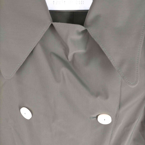 ハリスワーフロンドン HARRIS WHARF LONDON D.B. MILITARY COAT LIGHT TECHNIC トレンチコート レディース  38
